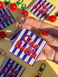 Image 1 of CIAO BELLA BAG CHARM / KEY CHAIN 