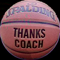 Thanks Coach signature basketball