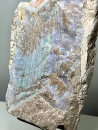 Image 3 of Andamooka Opal Painted Lady Display Piece #2645