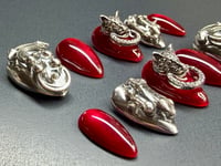 Image 2 of Riot Press-On Nails Size Medium 