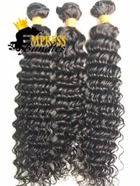 Image 1 of Raw Bundles - Empress deep wave