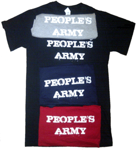 Image of People's Army T-shirts 