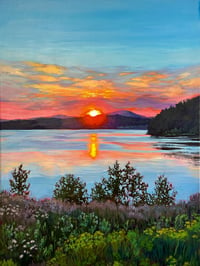 Wachusett Reservoir II - ORIGINAL PAINTING