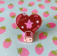 Image 1 of Patricks's Valentines Balloon Pin