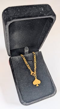 Image 5 of Gold Figaro Spade Anklet