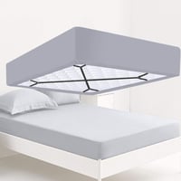 Image 5 of Bed Sheet Clips with 4 Way Grips – Fixing Straps for Bed, Sofa Covers, or Wood Use (2pcs Set)