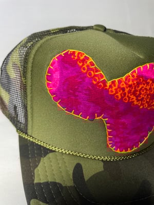 Image of Maui fabric trucker 