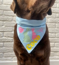 Image 6 of Personalised Easter Bunny Dog Bandana
