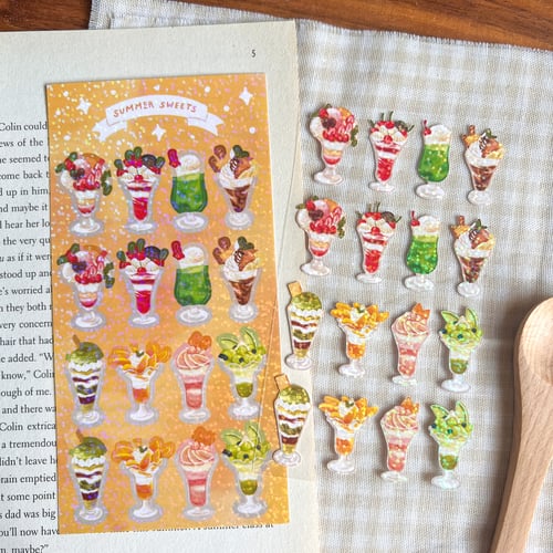 Image of 'Summer Sweets' Sticker Sheet
