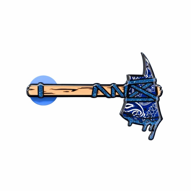 Brave Heart Pin - All Blue