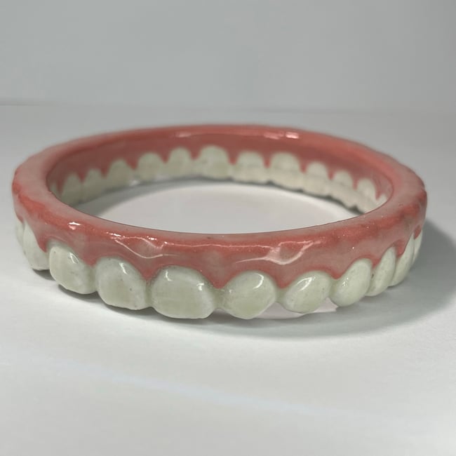 Teeth Bracelet G - 8.35 in Inner Circumference