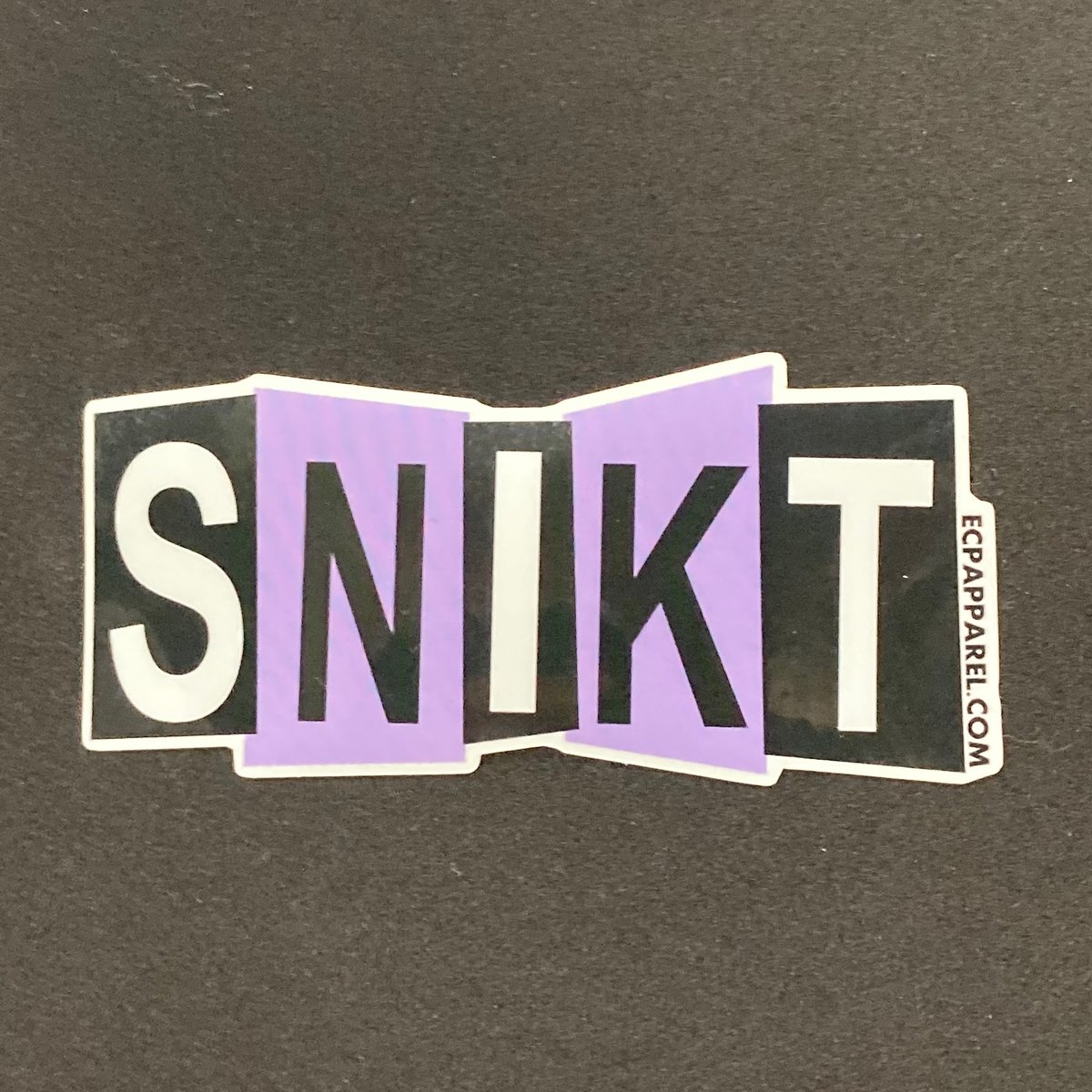 “SNIKT” Die-cut Sticker