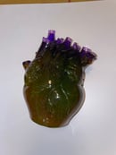 Image 3 of Resin Rainbow Anatomical heart