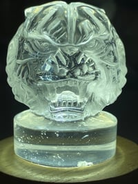 Image 2 of Clear Quartz Crystal Tiger Carving #1794