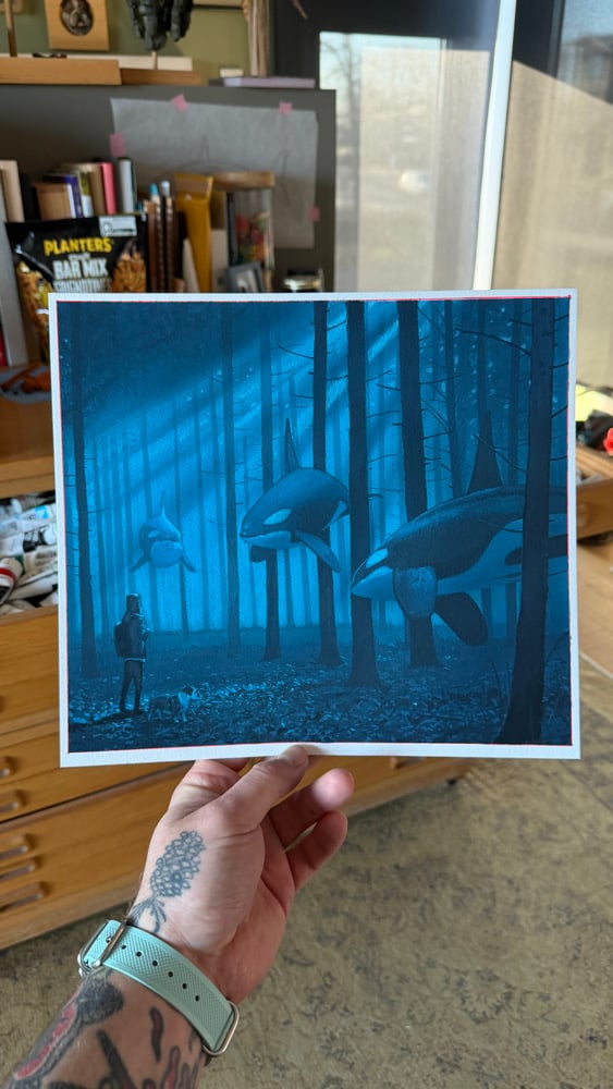 Image of -a boy and his dog- (study)