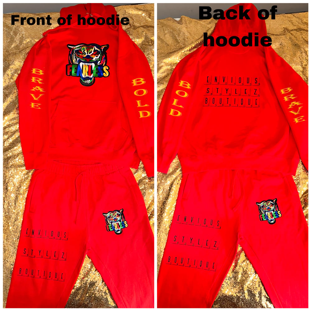 Image of Xl Unisex Fearless sweatsuit set