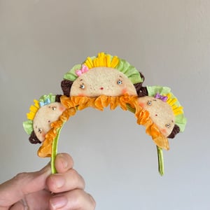 Image of Taco Headband For Neo Blythe Dolls