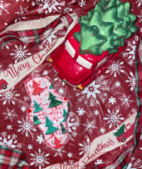 Image 1 of Xmas Tree Reusable Pad With Wrapper