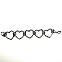 Image 1 of Hearts Bracelet