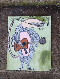Image 3 of Possum Playing Guitar 
