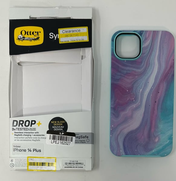 Image of Otter Box iPhone 14 Plus Symmetry Plus Series Case - Fairy Dust - Free Shipping