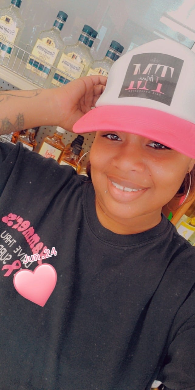 T.Marie logo.. Truckers Hat