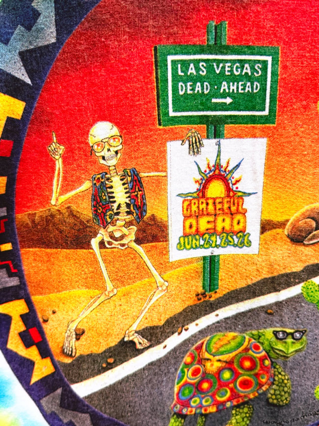 Grateful Dead 1994 Las Vegas Lot T-Shirt - Size XXL