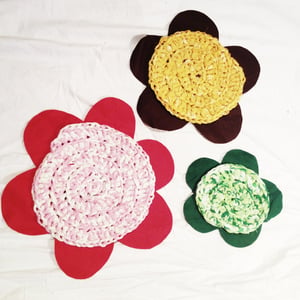 Image of asfaltsblomman table mat