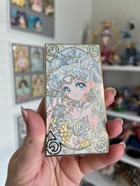 Image 7 of Moonbow Serenity enamel pin 