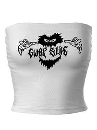 Gwapside White Tube Top