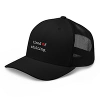 Image 3 of Rose Trucker Hat