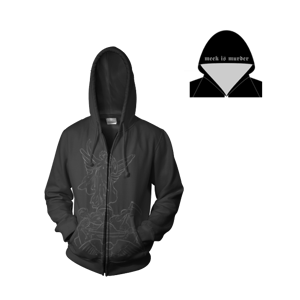 Image of Kvlt Angel Zip-Up Hoodie