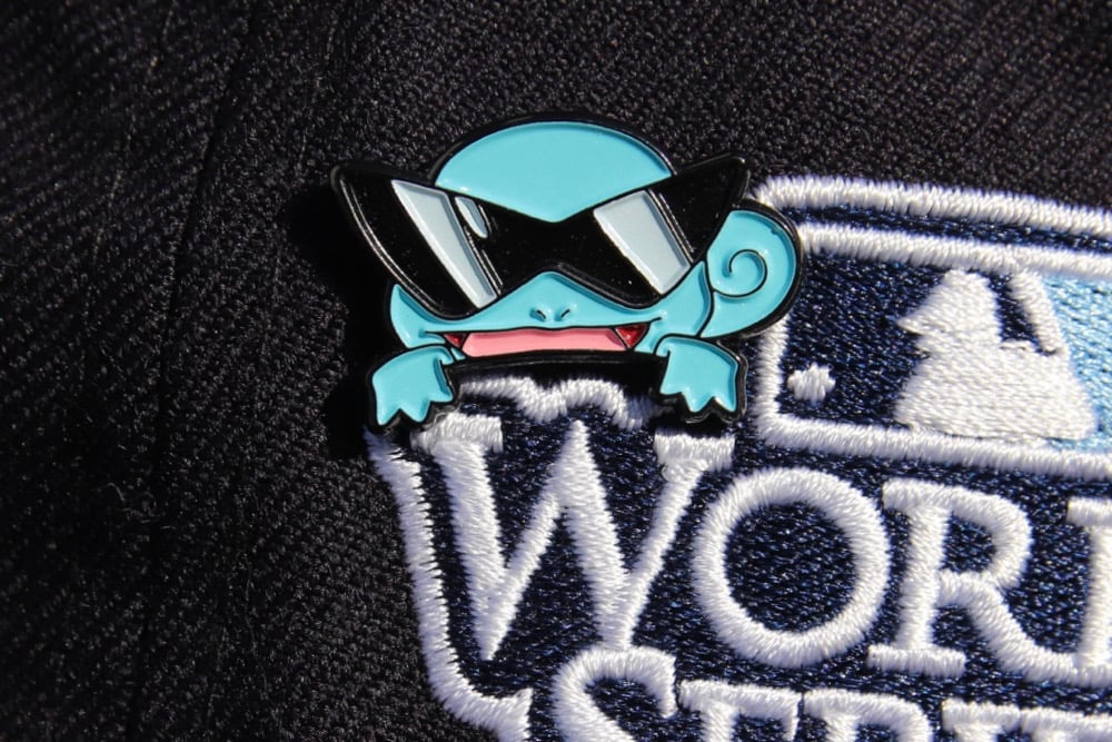 Image of Sunglasses Squirtle Peeker Pin