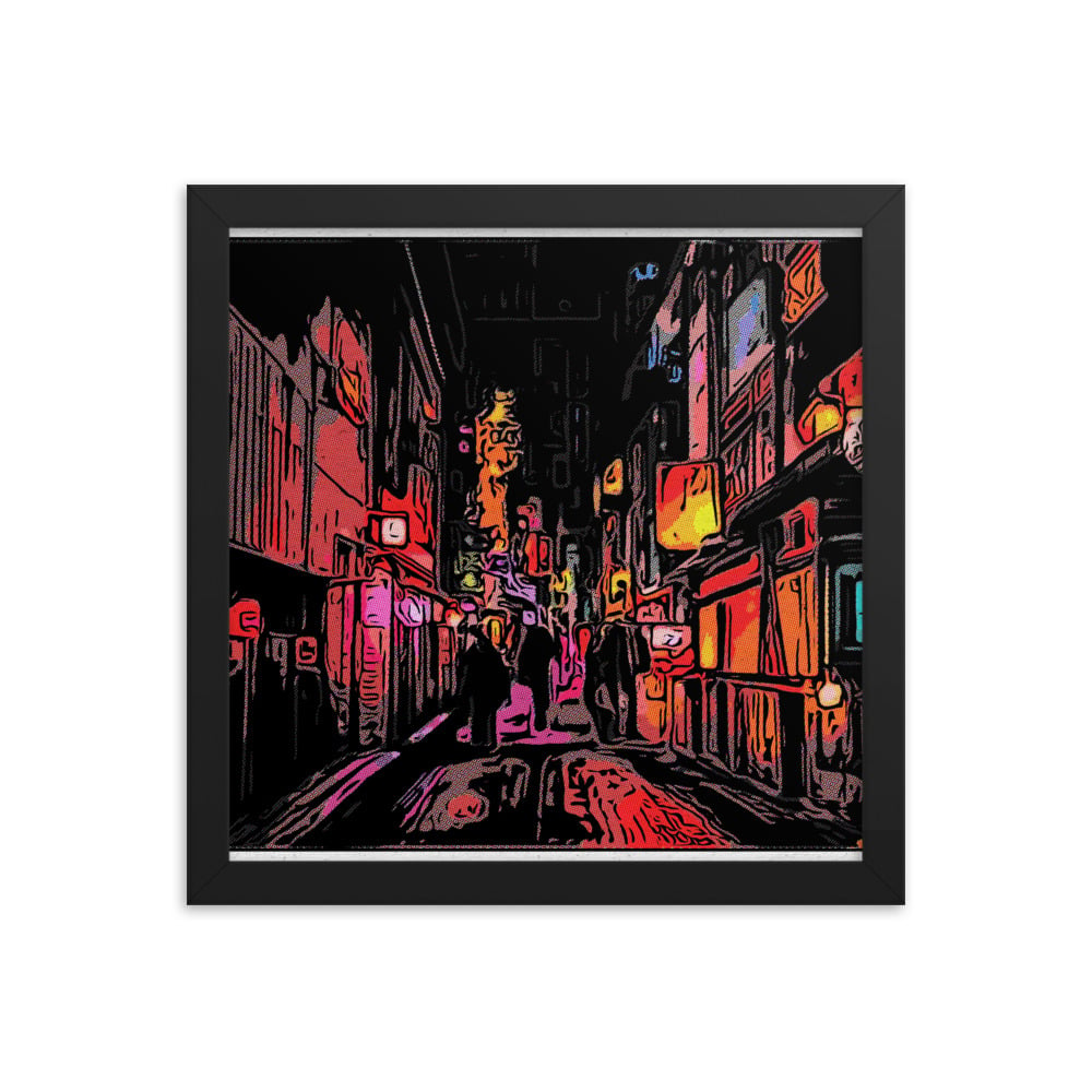 ZEN EXP - Chinatown I Framed photo paper poster