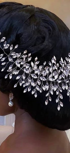 Image of Sassy Bridal Head Piece 