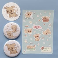 Image 1 of POTE THE DOG Original Character Merch