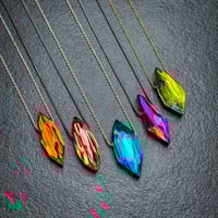 Image 4 of Aura Prism Pendant Necklace