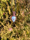 Blue Opal Alien Pendant