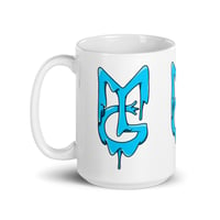 Image 2 of White Glossy MG Logo Mug