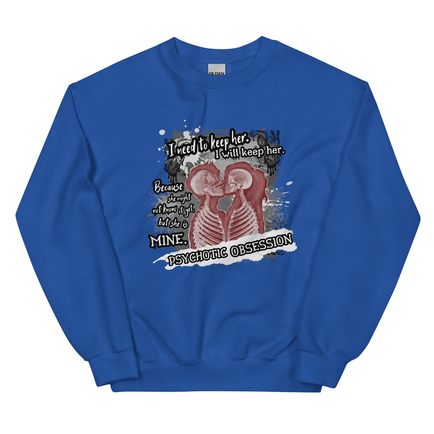 Image of Officially licensed Leigh Rivers Psychotic obsession Tobias & Aria Unisex Sweatshirt