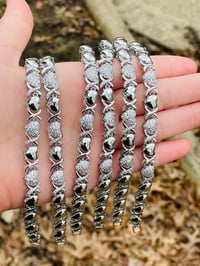 Image 3 of Silver Heart Bracelet 