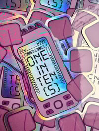Image 2 of One in Ten(s) Rainbow Holographic Sticker 