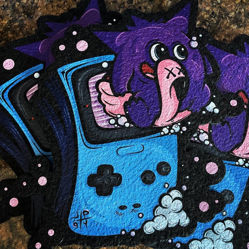 Image of Purple ghost AP Moodmat