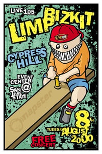 Image of Limp Bizkit Poster 2000