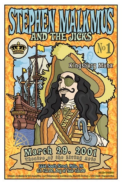 Image of Stephen Malkmus And The Jicks Hook Poster 2001