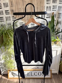 Image 1 of Velour hoodie 