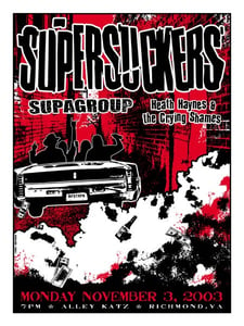 Image of Supersuckers Poster 2003