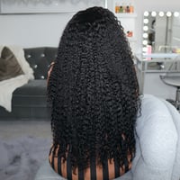 Image 2 of *NEW* Indian Wavy/Curly 13x4" HD Film Lace Frontal Wig  (250% Density)