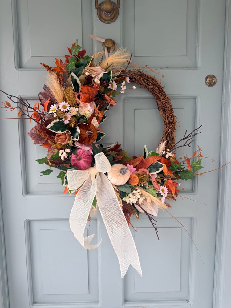 Image of 40cm Dry Look Pink Autumn 