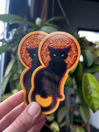 Image 2 of Le Chat Noir - Stickers 2pk